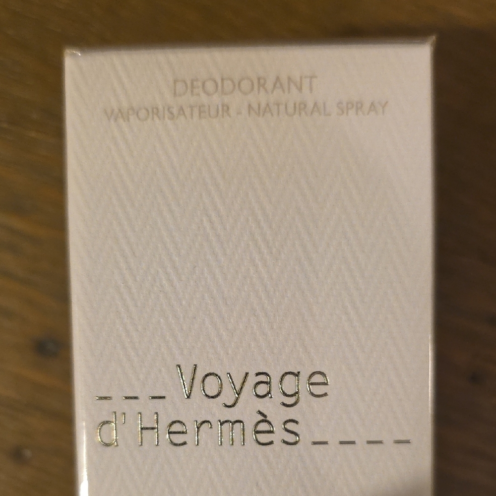 Hermes Voyage d'Hermès- Deodorant Natural Spray - 5 Fl Oz. NEW - Picture 2 of 4